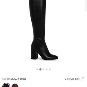 Women's Black Knee-High Boots
